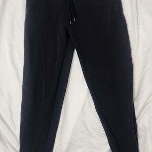 Zara Men's Black Jogger Sweatpants with Drawstring
